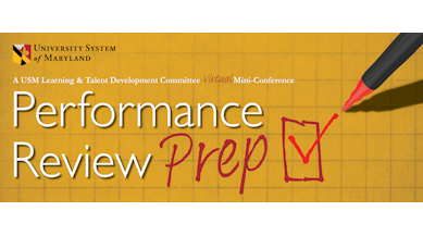 Save the Date: USM Performance Review Prep Mini-Conference