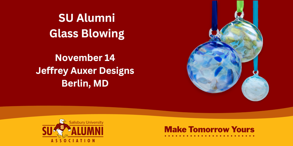 Glass Blowing with SU Alumni