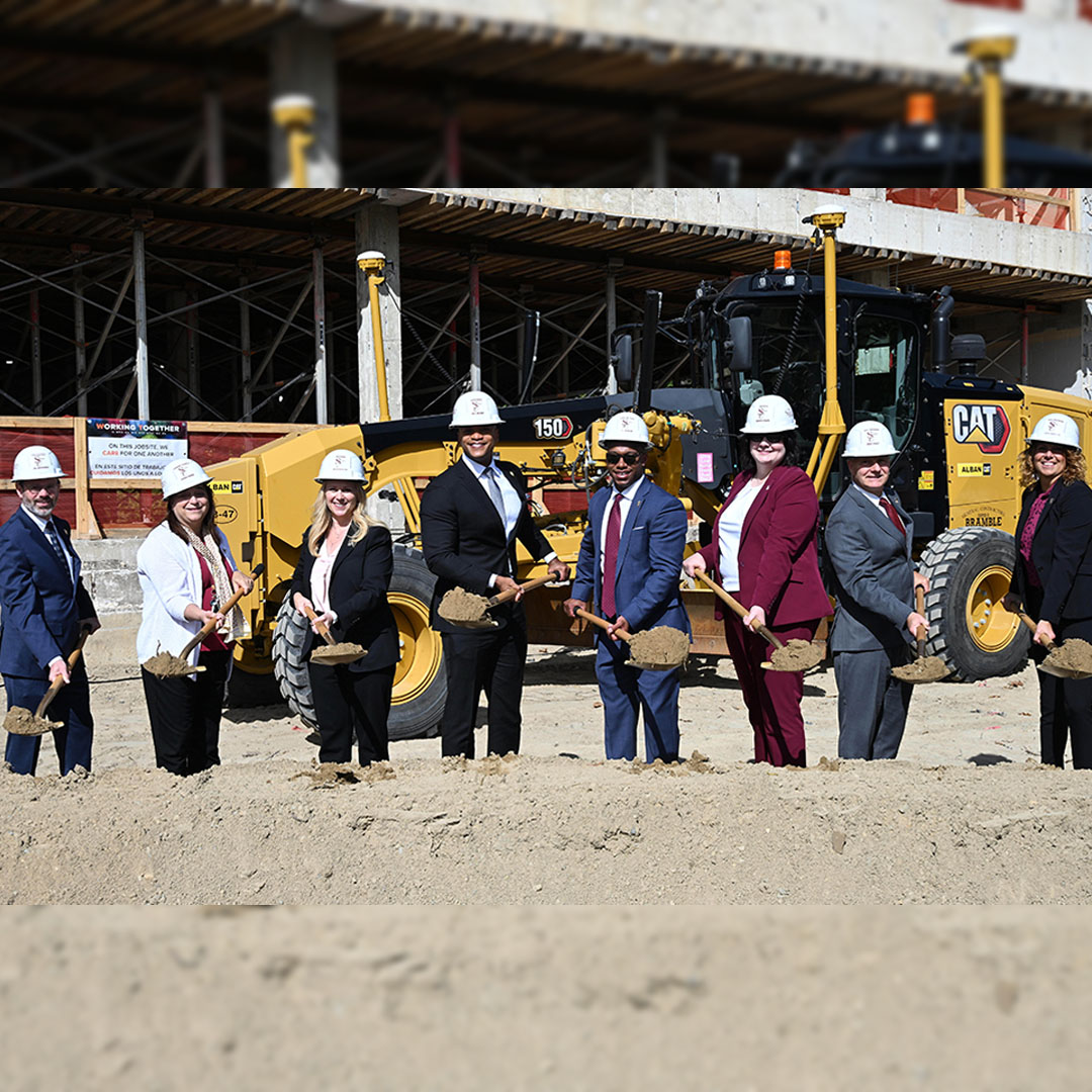 Blackwell Hall groundbreaking ceremony